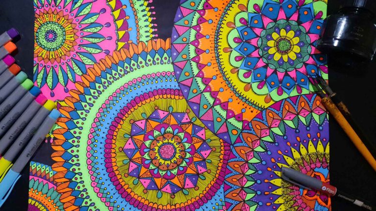 4 Punkte, warum Mandalas besonders Hochsensiblen guttun