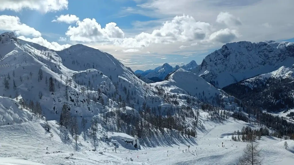 Sicherheit fühlen als hochsensibler Mensch, Winterlandschaft Gebirge