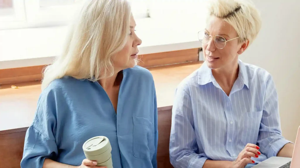 Hochsensible Otroversion, zwei Frauen im Gespräch