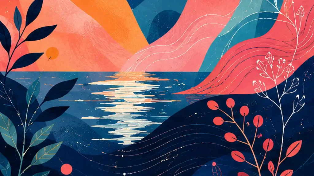 Was ist Neurodivergenz, Grafik Landschaft