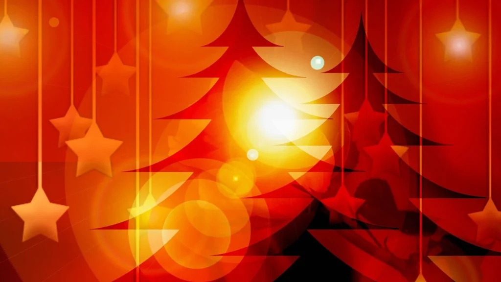 Nervensystemfreundliche Weihnachtszeit für Hochsensible, Grafik Weihnachtslichter