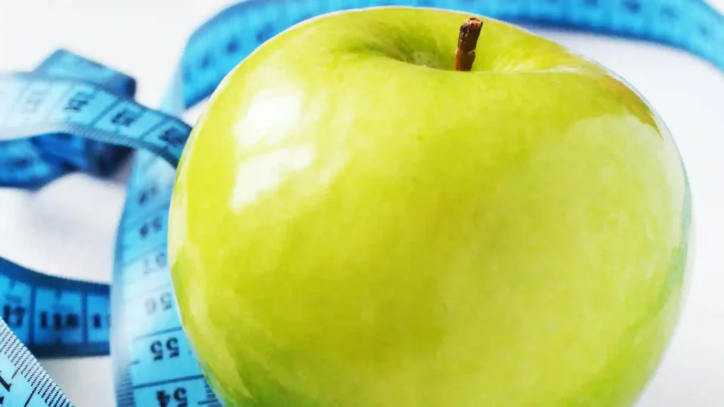 Hochsensibilität und Nahrungsmittelunverträglichkeiten, Apfel mit Metermaß