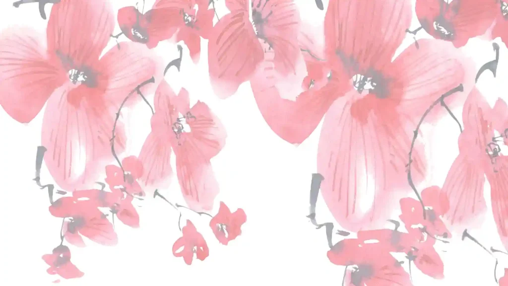 Ein Liebeslied für den hochsensitiven Körper, Aquarell Blumen