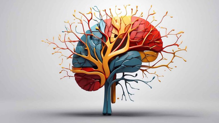 Hochsensibilität & Neurobiologie: 4 wissenschaftliche Hintergründe, Grafik Gehirn