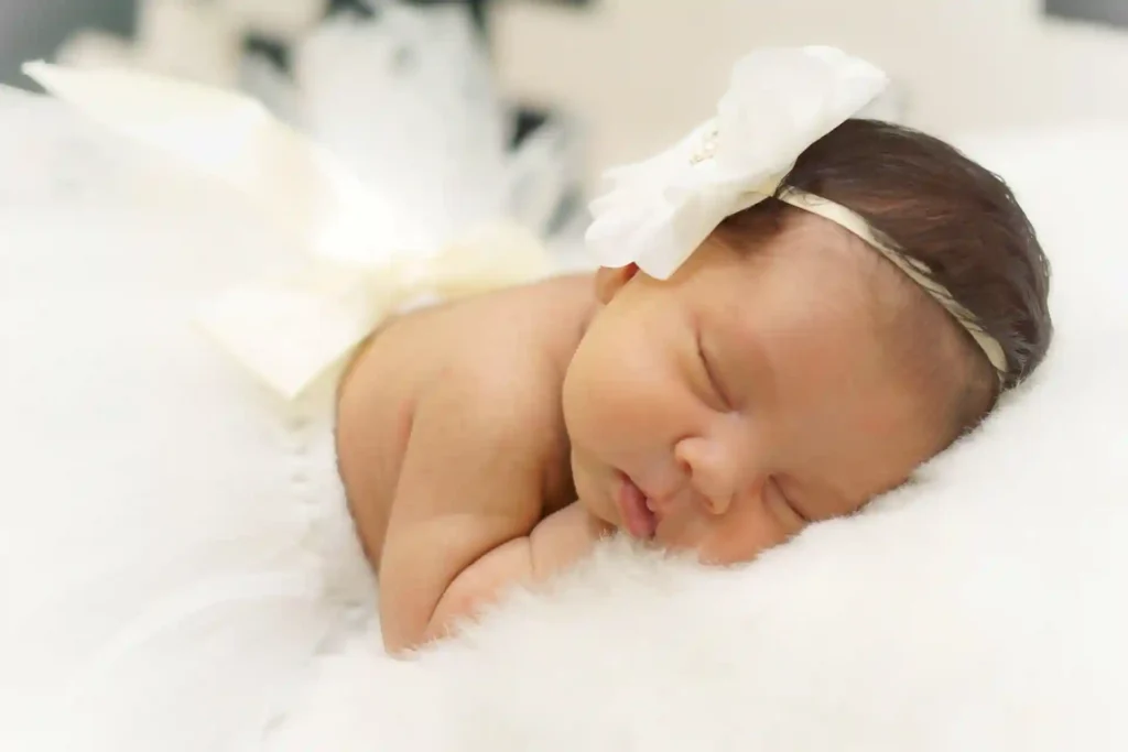 Das innere Neugeborene von Hochsensiblen, Baby schlafend
