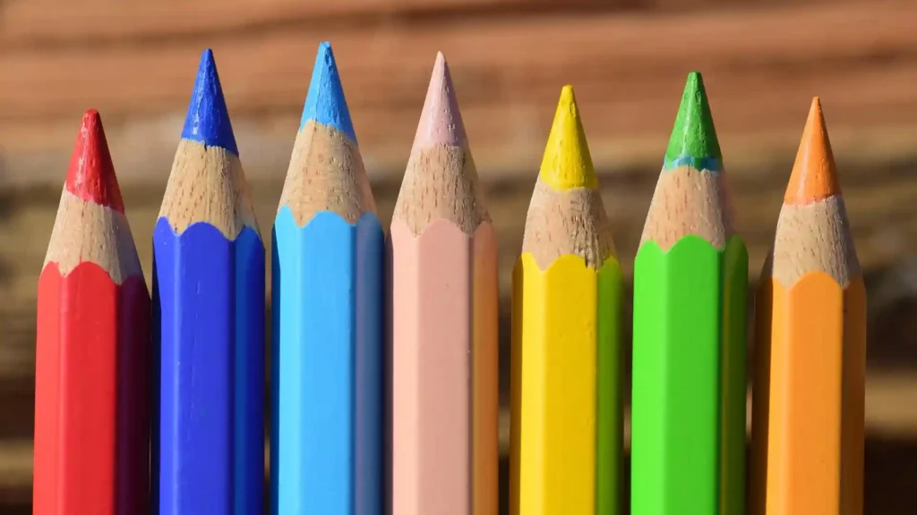 Hochsensibel im Wandel, Buntstifte